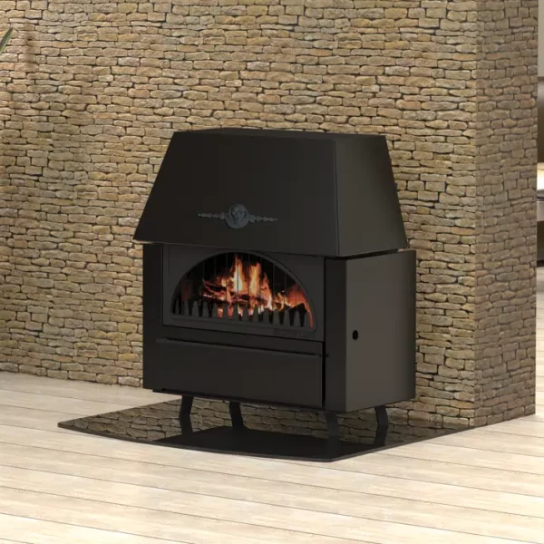 Камина с водна риза ALFAPLAM Rustikal E, 14kW